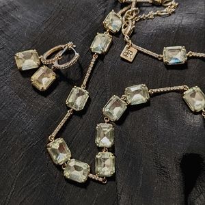 Banana Republic necklace & earrings set